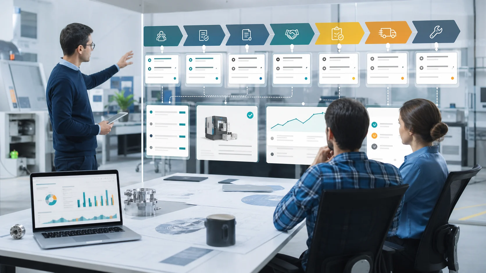 amoCRM для продажи оборудования, лиды, спецификации, КП, поставки и сервис